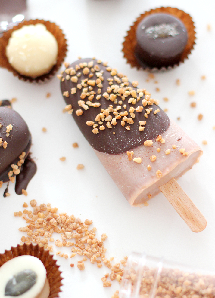 Summer Popsicles: hot cocoa ice pop