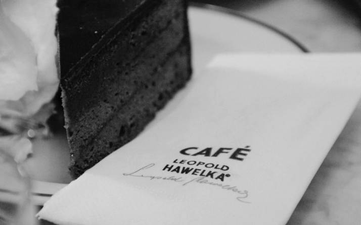 Sacher Torte - Café Hawelka, Vienna