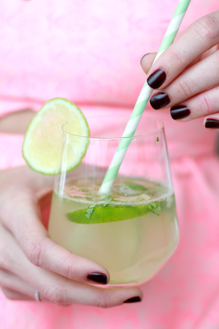 Drink Recipe: Ginger Basil Lemonade | The Daily Dose