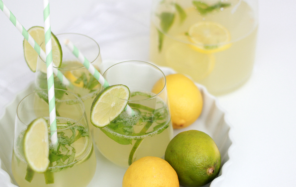 Drink Recipe: Ginger Basil Lemonade | The Daily Dose