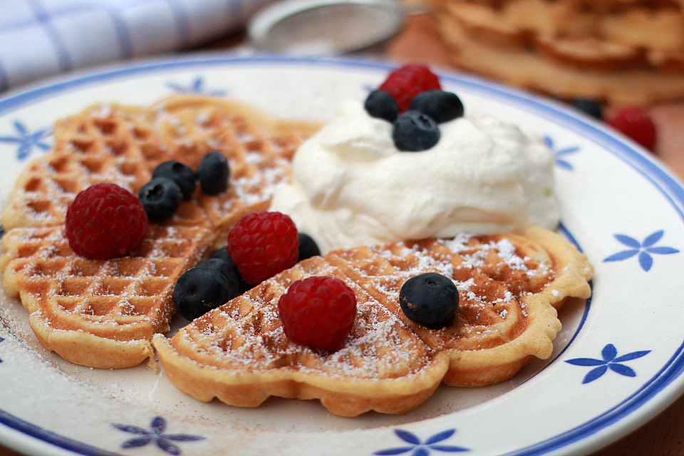 Cinnamon Waffles | The Daily Dose