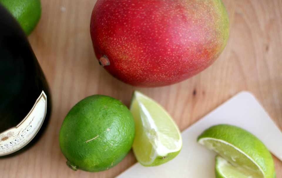 Mango-Lime Mimosas | Love Daily Dose