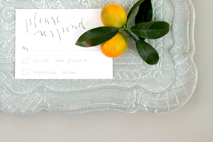 Fresh Summer Citrus Garden Wedding Table | Love Daily Dose