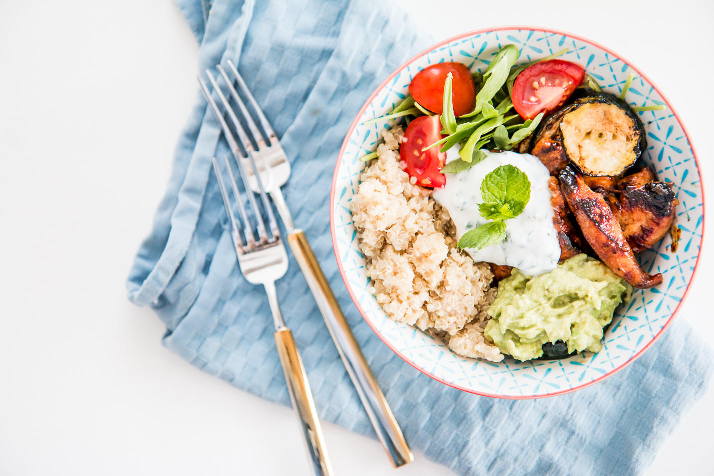 Recipe: Healthy Quinoa Lunch Bowl | Love Daily Dose