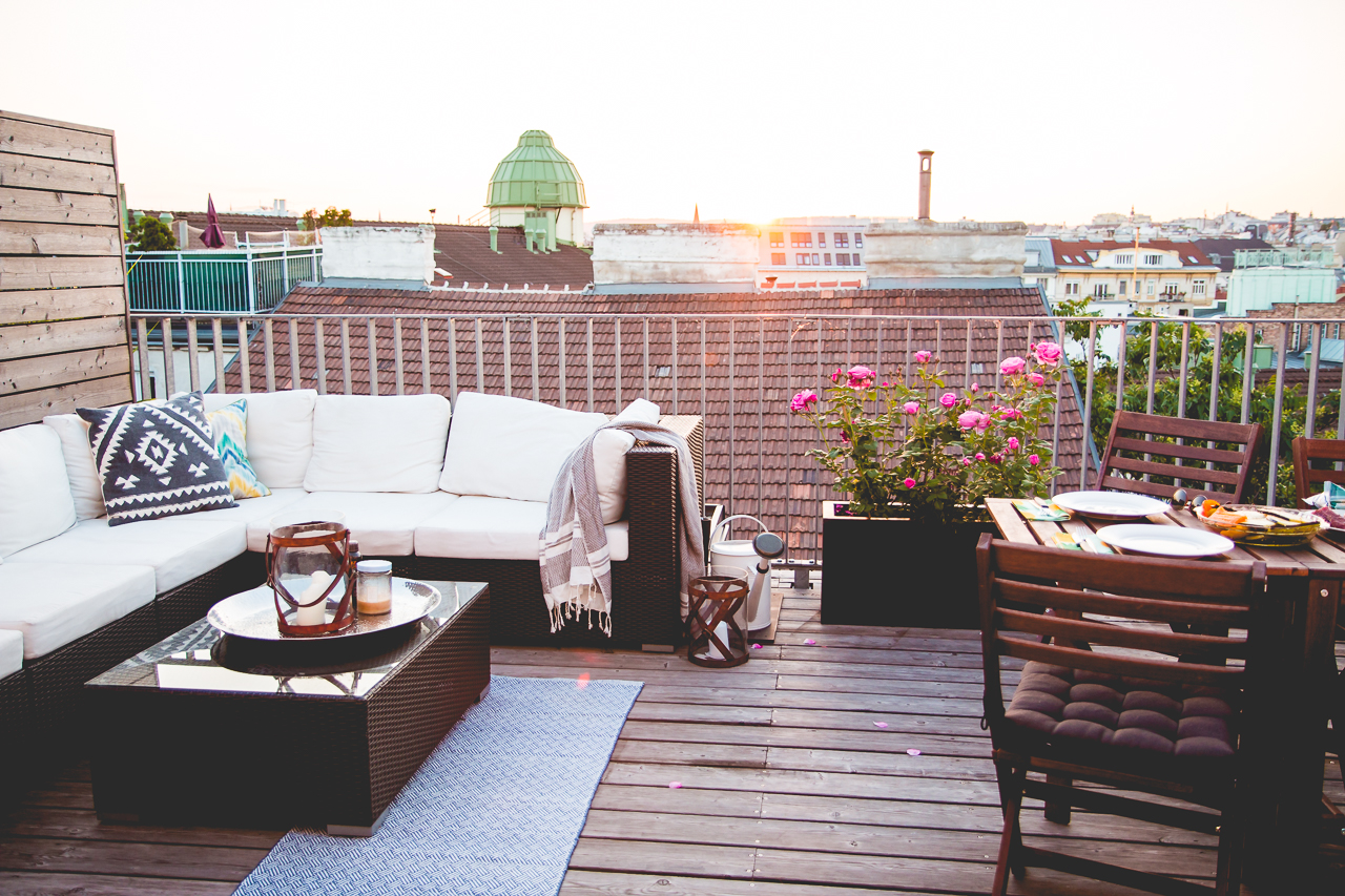 Outdoor Living - Rooftop Terrace Inspiration | Love Daily Dose