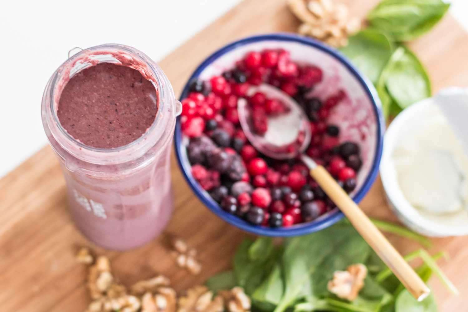 Chocolate Berry Protein Shake | The Daily Dose