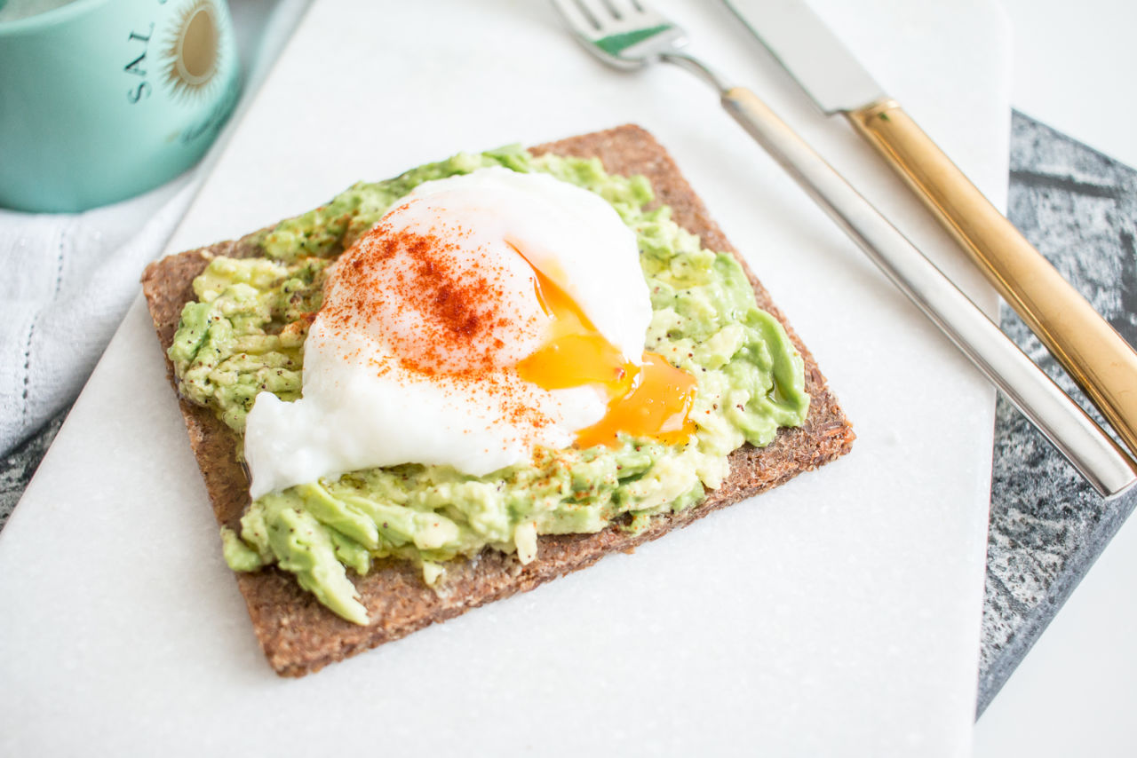 Brunch Recipe: Poached Egg on Avocado Bread | Love Daily Dose