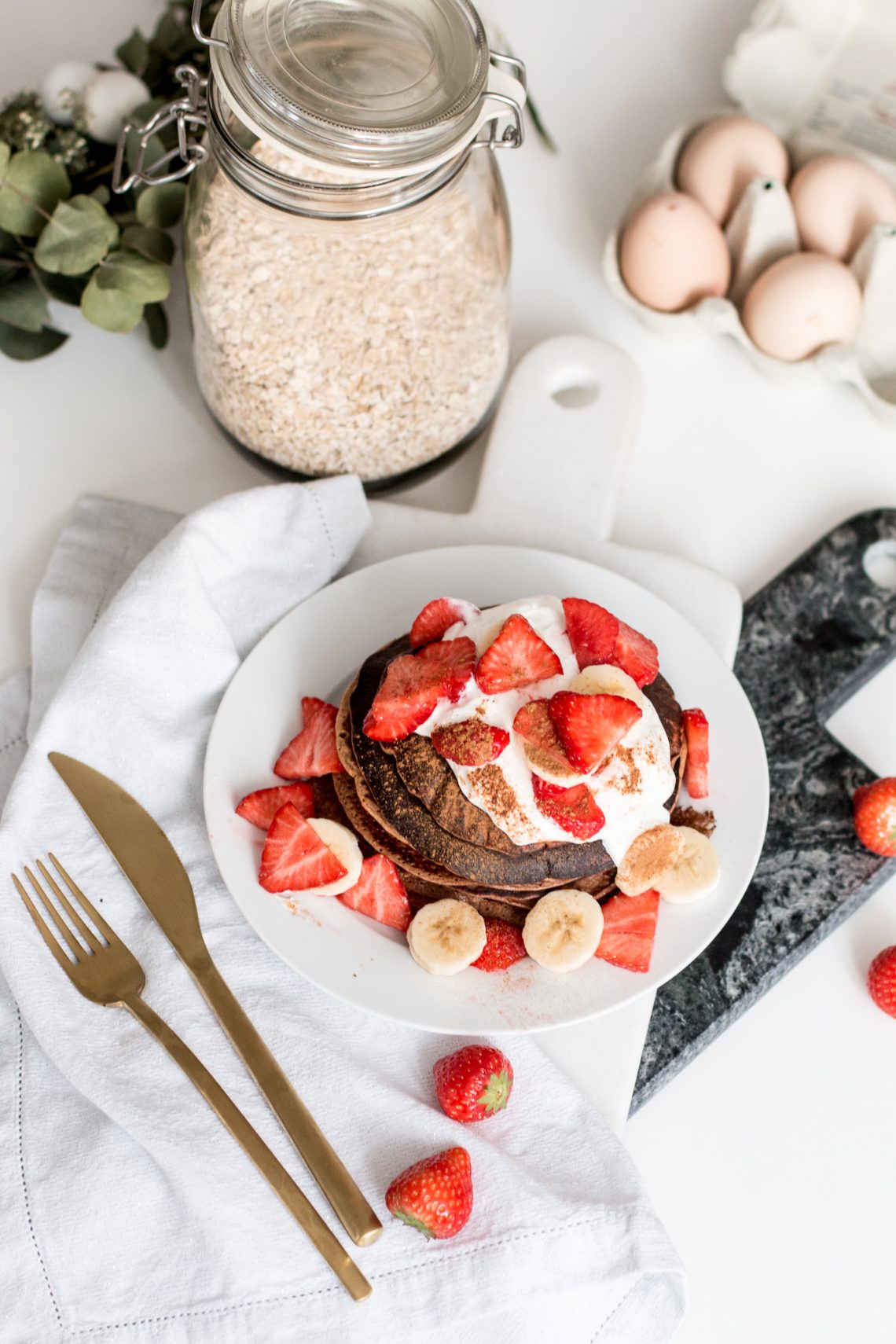 Recipe: Healthy Chocolate Pancakes
