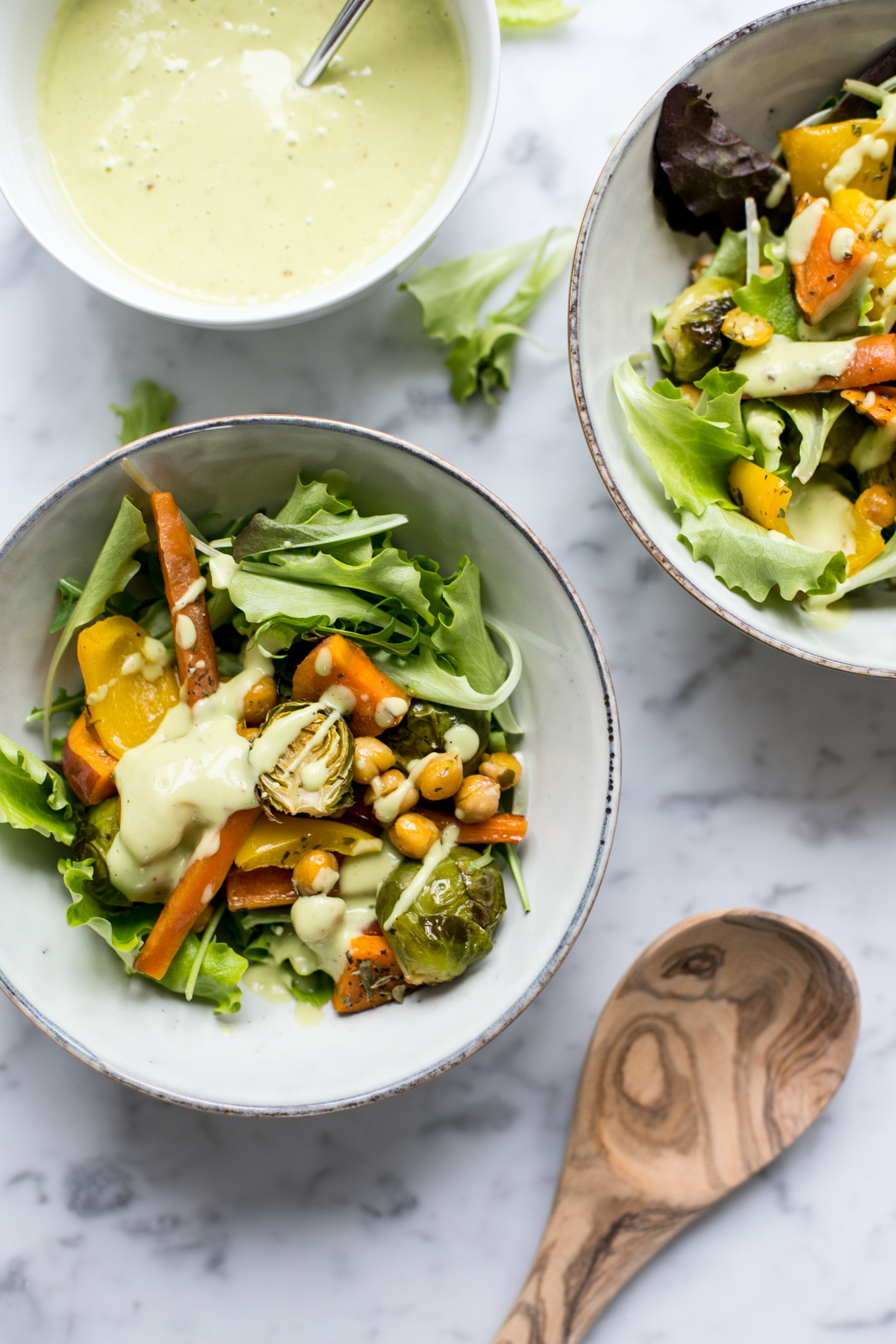 Roasted Veggie Winter Salad | The Daily Dose