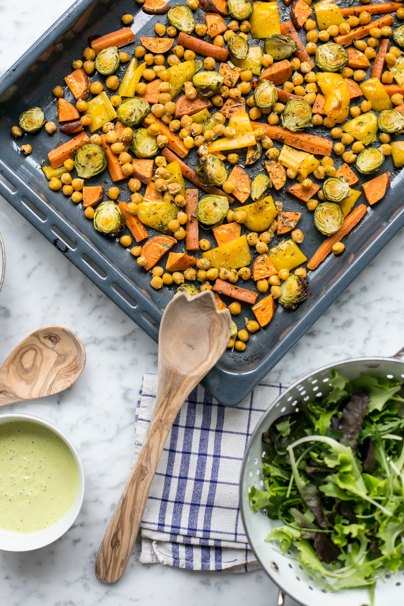 Roasted Veggie Winter Salad | The Daily Dose