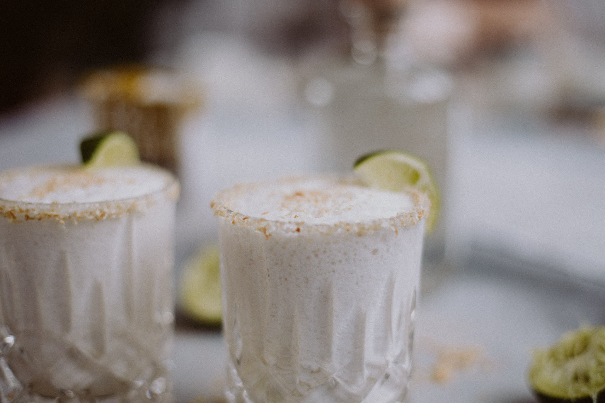 Toasted Coconut Margarita | The Daily Dose