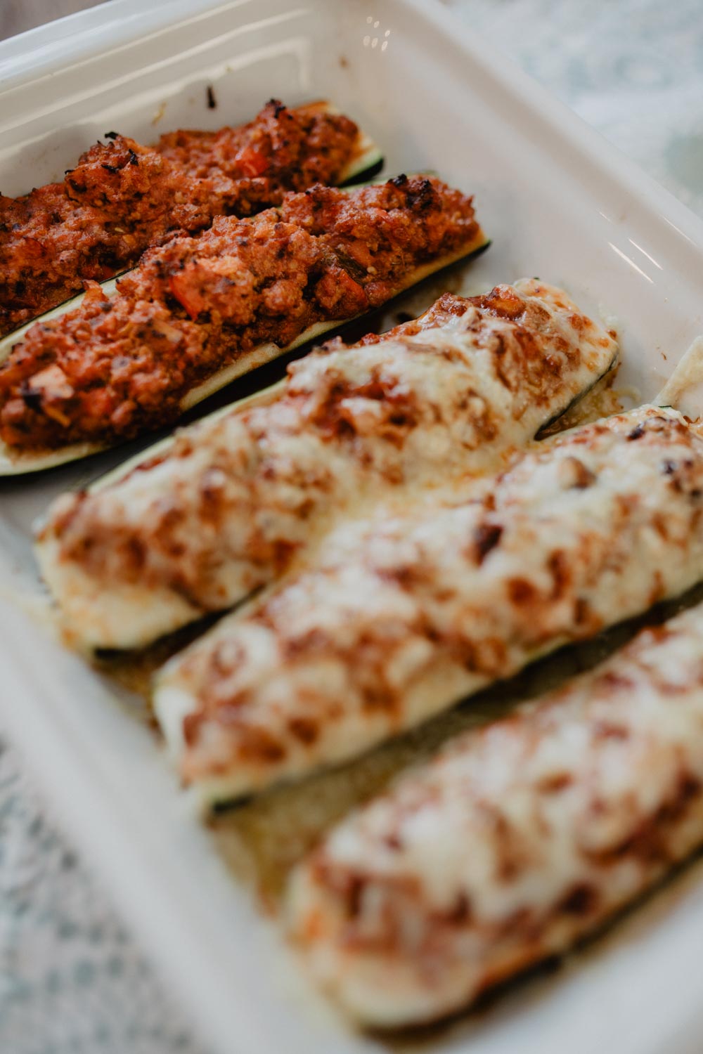 Recipe: Italian Zucchini Boats