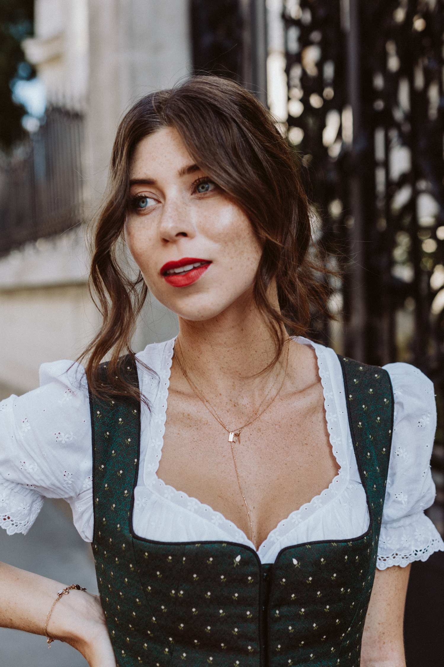 In Tracht We Trust: Oktoberfest Dirndl Outfit, Lena Hoschek Magdalena Dirndl | Love Daily Dose