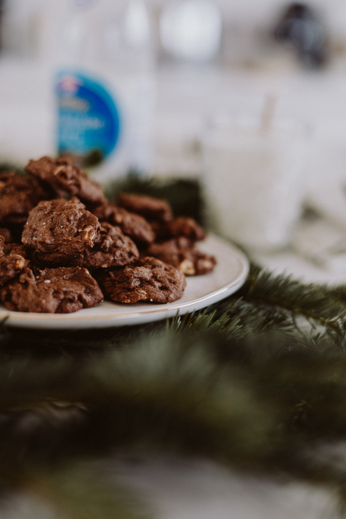 Salted Double Chocolate Chip Cookies | The Daily Dose