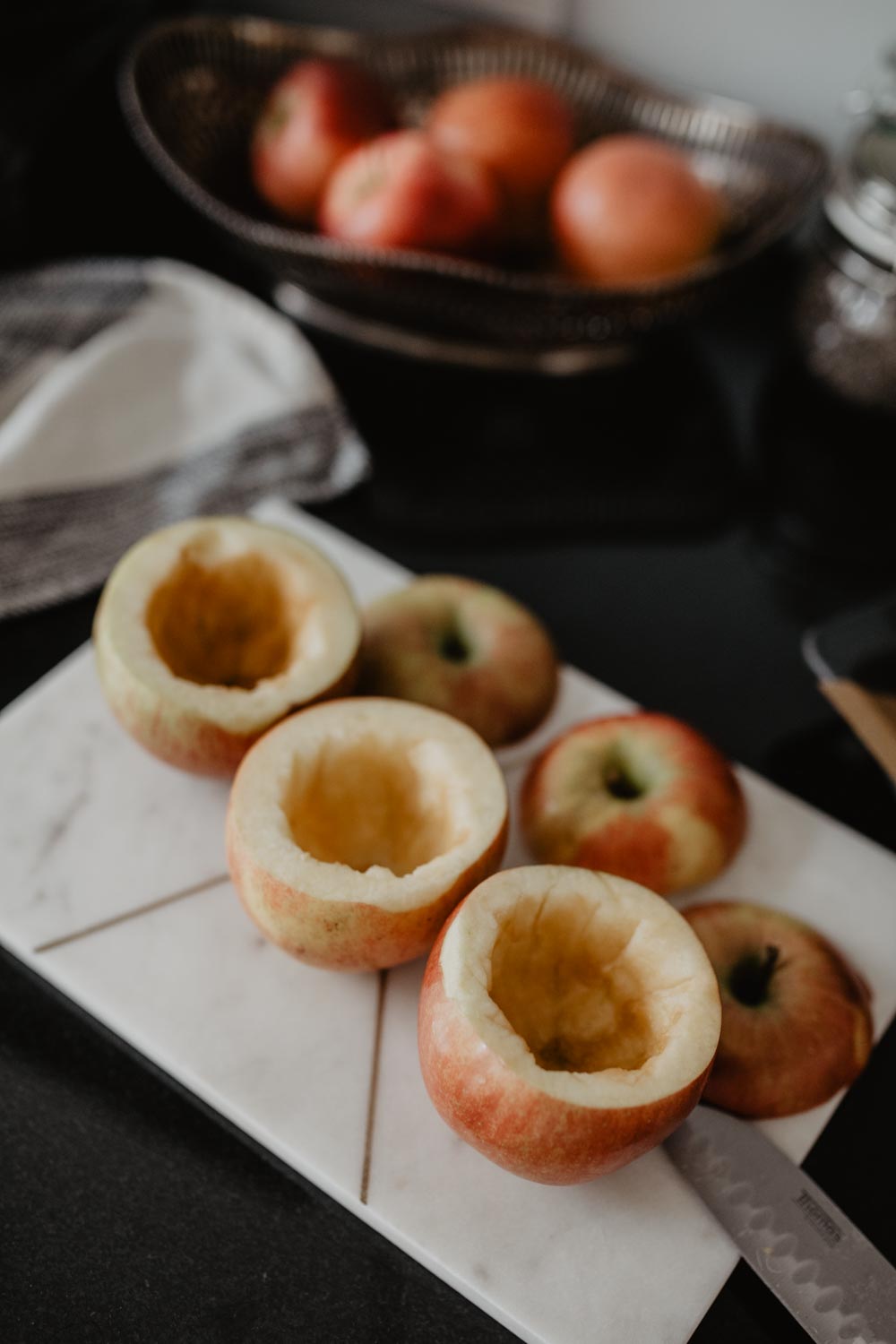 Recipe: Baked Apple with Vanilla Sauce | Bratapfel - love daily dose