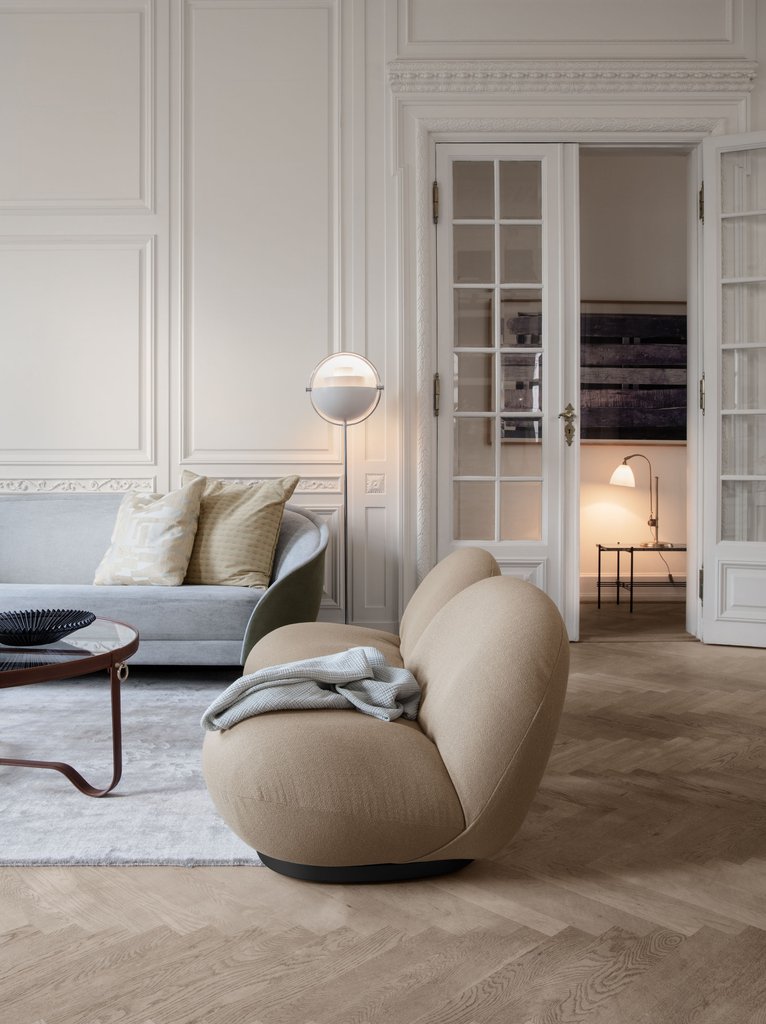 Sofa Trends 2019: Pierre Paulin Pacha Lounge Chair, Gubi - Love Daily Dose