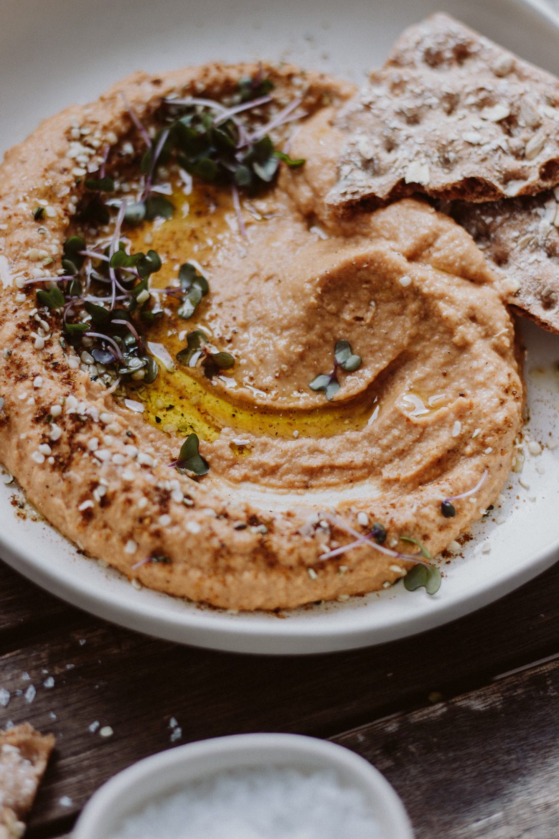 Rezept: orientalischer Hummus mit Ras el Hanout