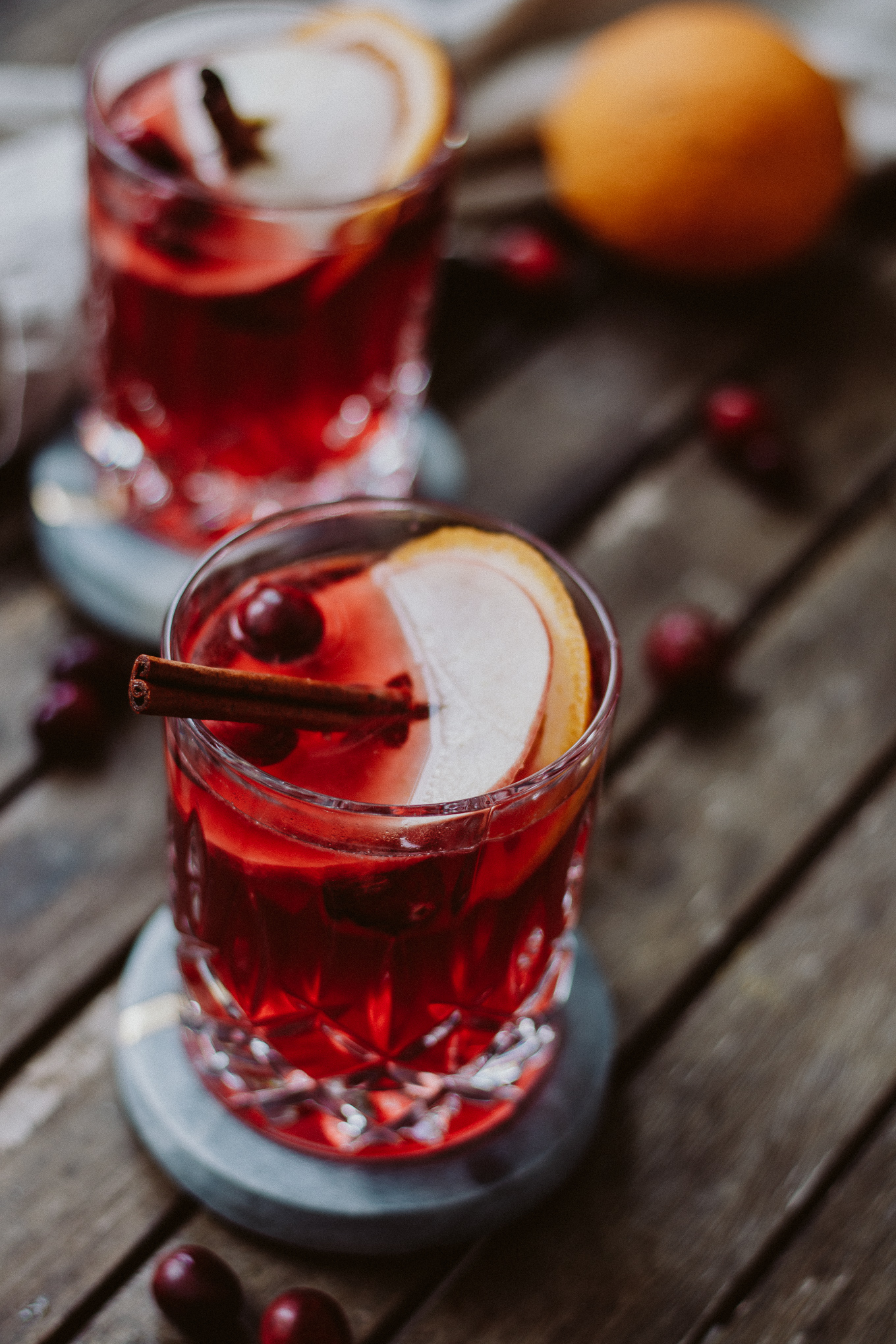 2019 Bubbly Friday Cranberry Orangen Punsch antialkoholisch