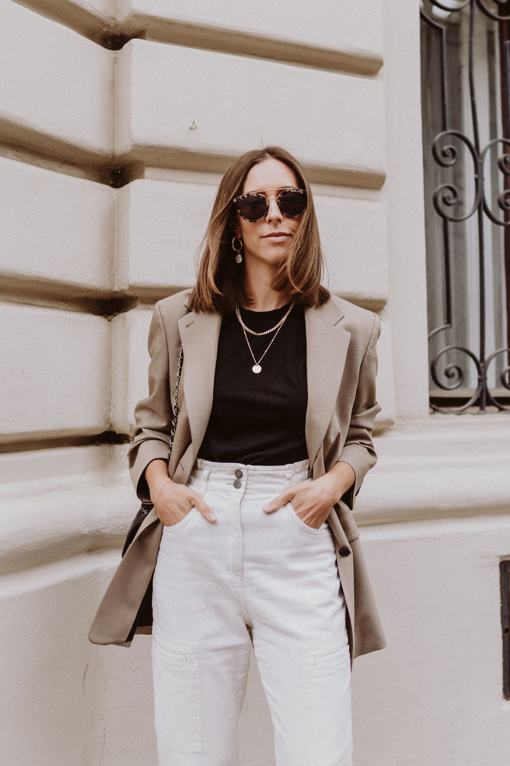 Editor's Pick: White Denim Office Styles - Love Daily Dose